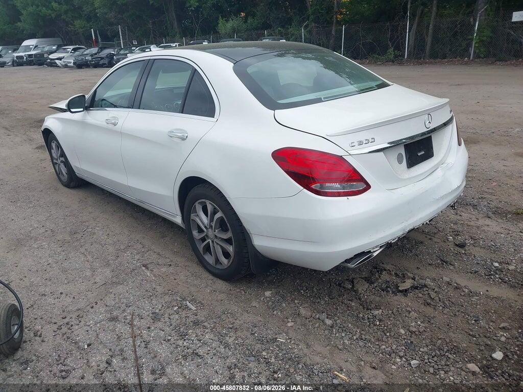 55SWF4KB1GU166178 2016 MERCEDES-BENZ C 300 photo no. 3