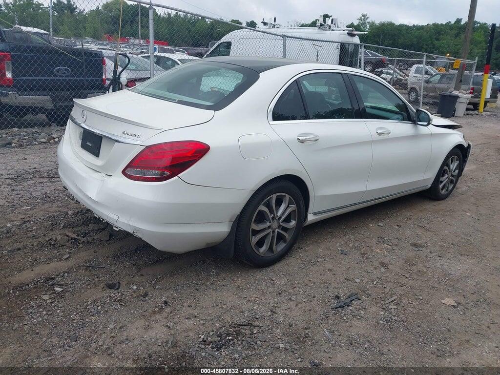 55SWF4KB1GU166178 2016 MERCEDES-BENZ C 300 photo no. 4