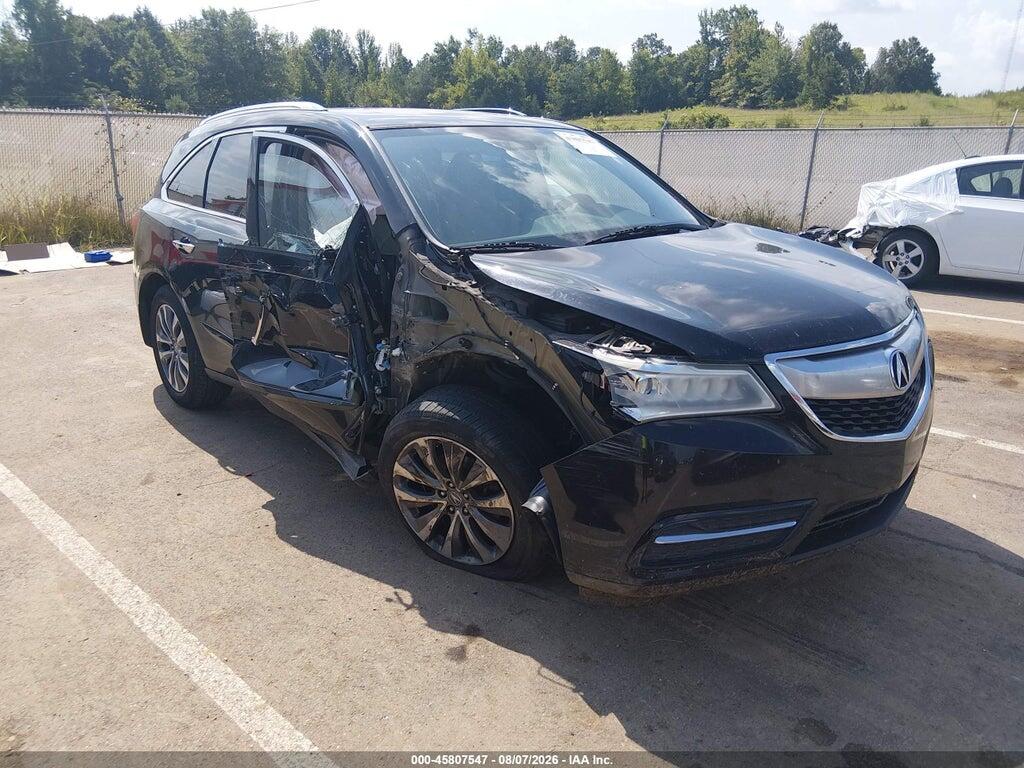 5FRYD3H41GB002608 2016 ACURA MDX photo no. 1