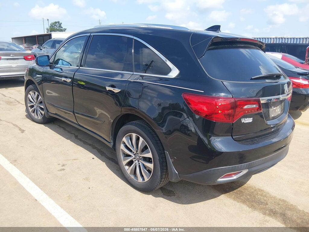 5FRYD3H41GB002608 2016 ACURA MDX photo no. 3