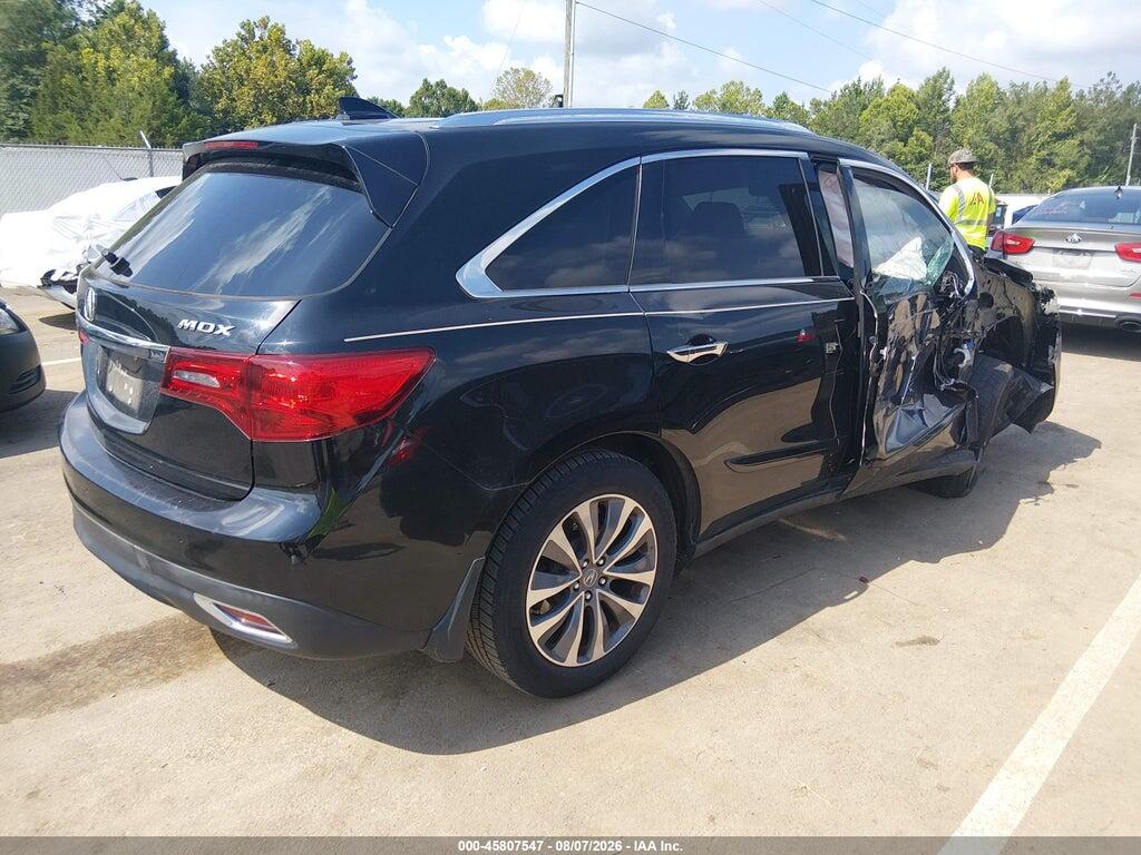5FRYD3H41GB002608 2016 ACURA MDX photo no. 4
