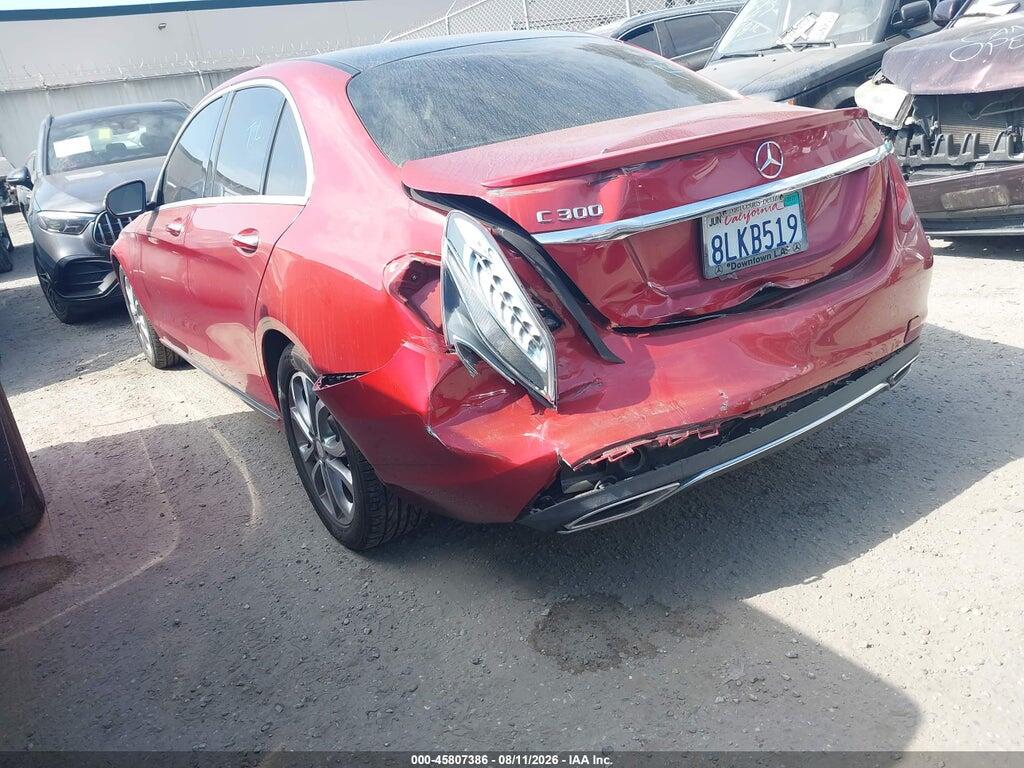 55SWF4JB5GU149708 2016 MERCEDES-BENZ C 300 photo no. 3
