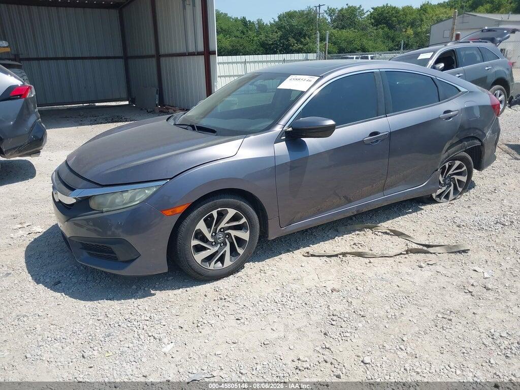 19XFC2F79GE014370 2016 HONDA CIVIC photo no. 2