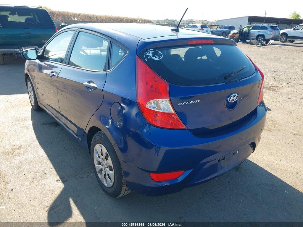 KMHCT5AEXGU262277 2016 HYUNDAI ACCENT photo no. 3