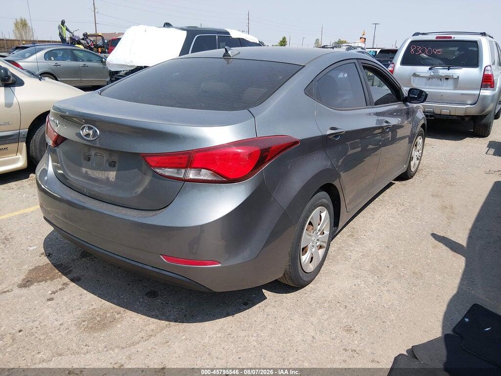 KMHDH4AE7GU650230 2016 HYUNDAI ELANTRA photo no. 4