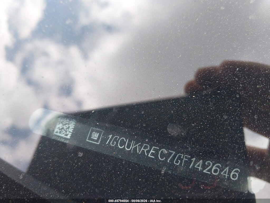 1GCUKREC7GF142646 2016 CHEVROLET SILVERADO 1500 photo no. 9