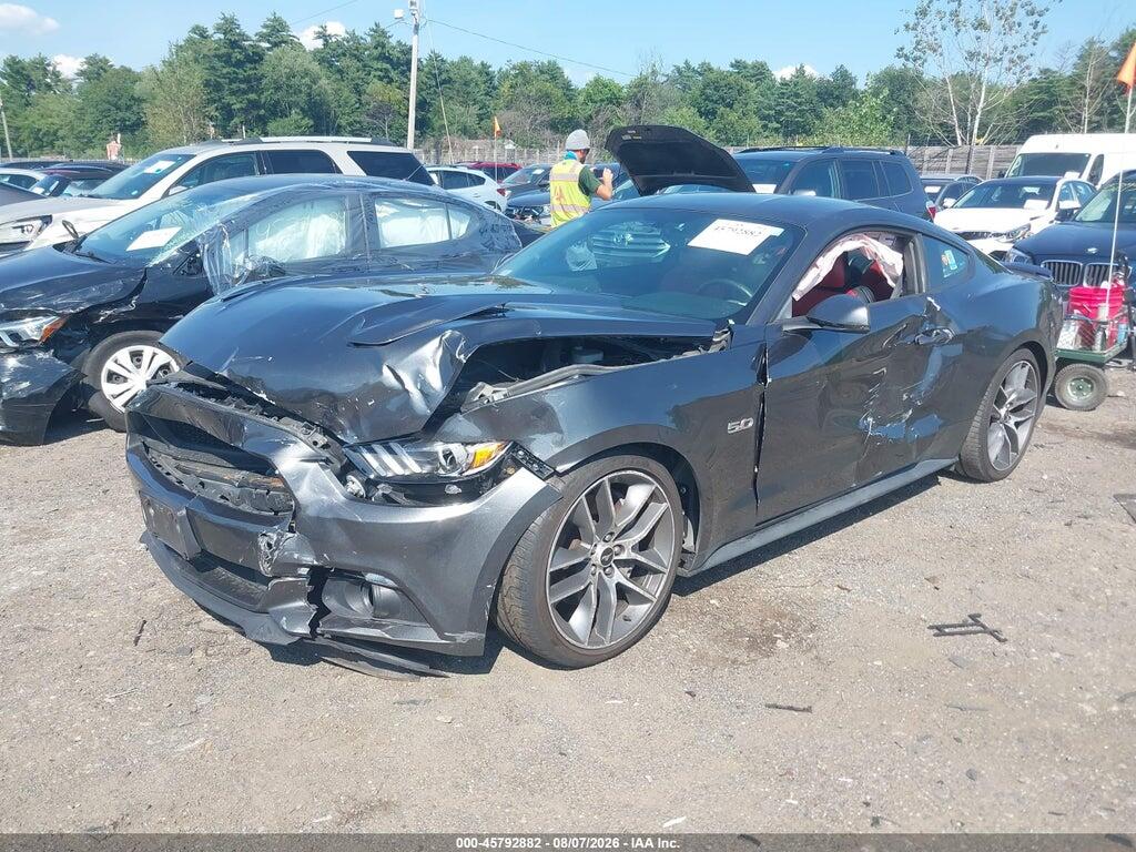 1FA6P8CF2G5235345 2016 FORD MUSTANG photo no. 2