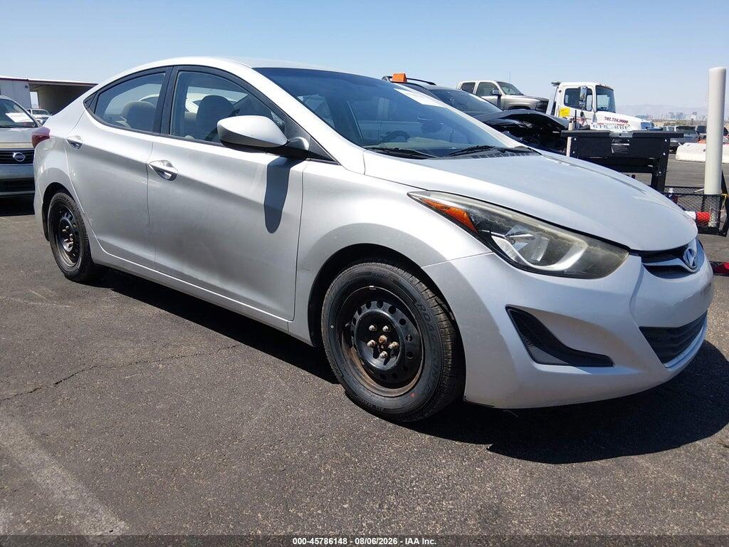 5NPDH4AE8GH687639 2016 HYUNDAI ELANTRA photo no. 1