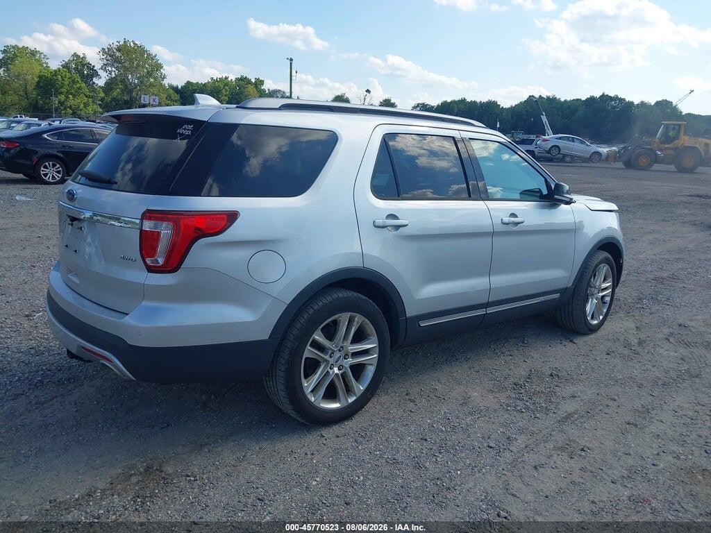 1FM5K8D81GGB68774 2016 FORD EXPLORER photo no. 4