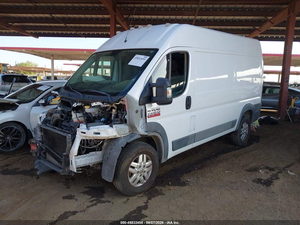 3C6TRVBG8HE514764 2017 RAM PROMASTER 1500 photo no. 2