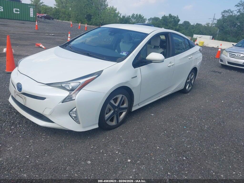 JTDKARFU6H3030845 2017 TOYOTA PRIUS photo no. 2