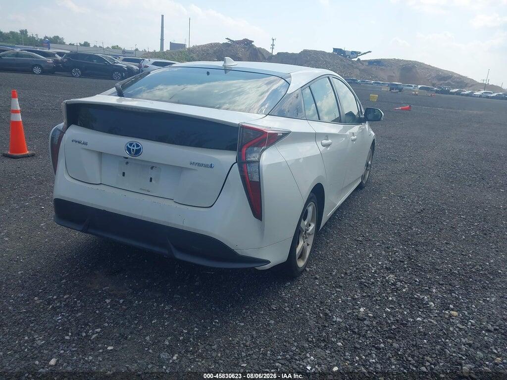 JTDKARFU6H3030845 2017 TOYOTA PRIUS photo no. 4