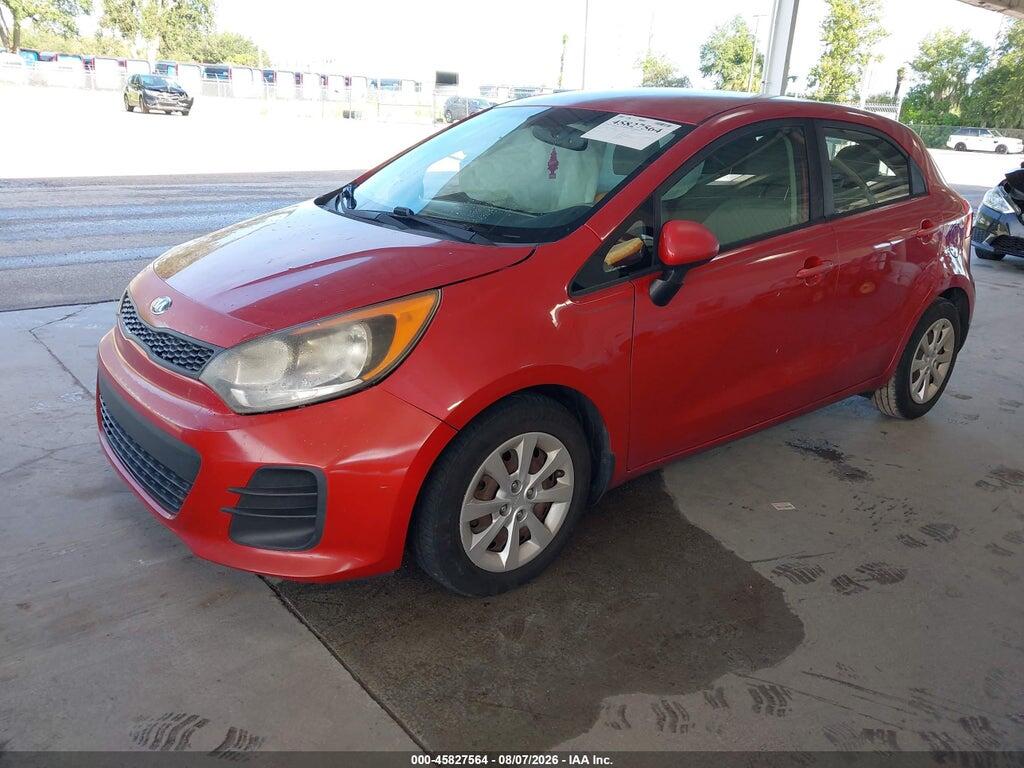 KNADM5A30H6006964 2017 KIA RIO photo no. 2