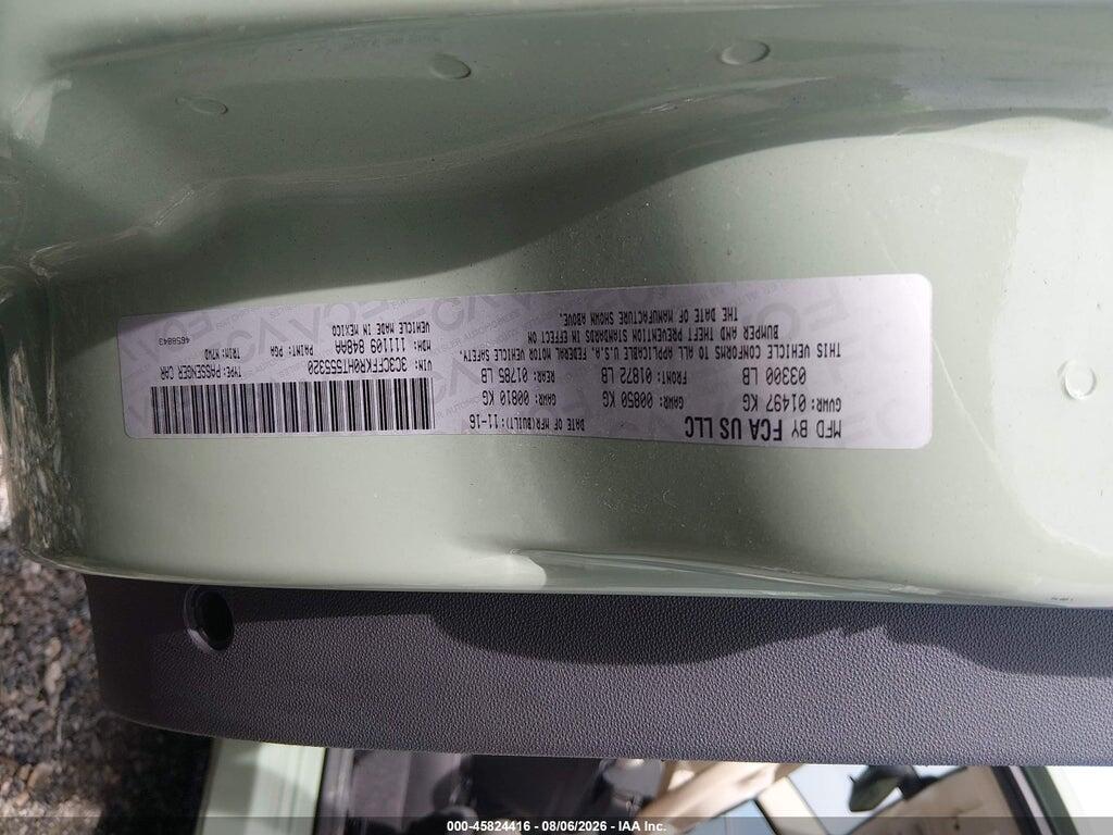 3C3CFFKR0HT555320 2017 FIAT 500 photo no. 9