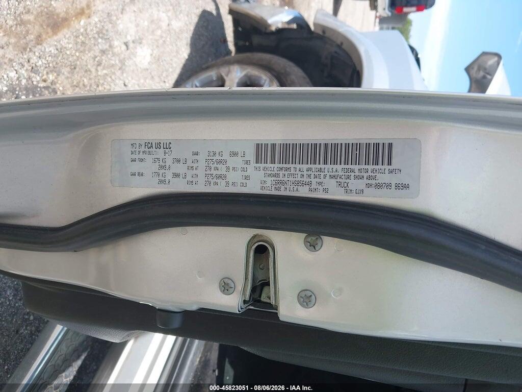 1C6RR6NT1HS856448 2017 RAM 1500 photo no. 9