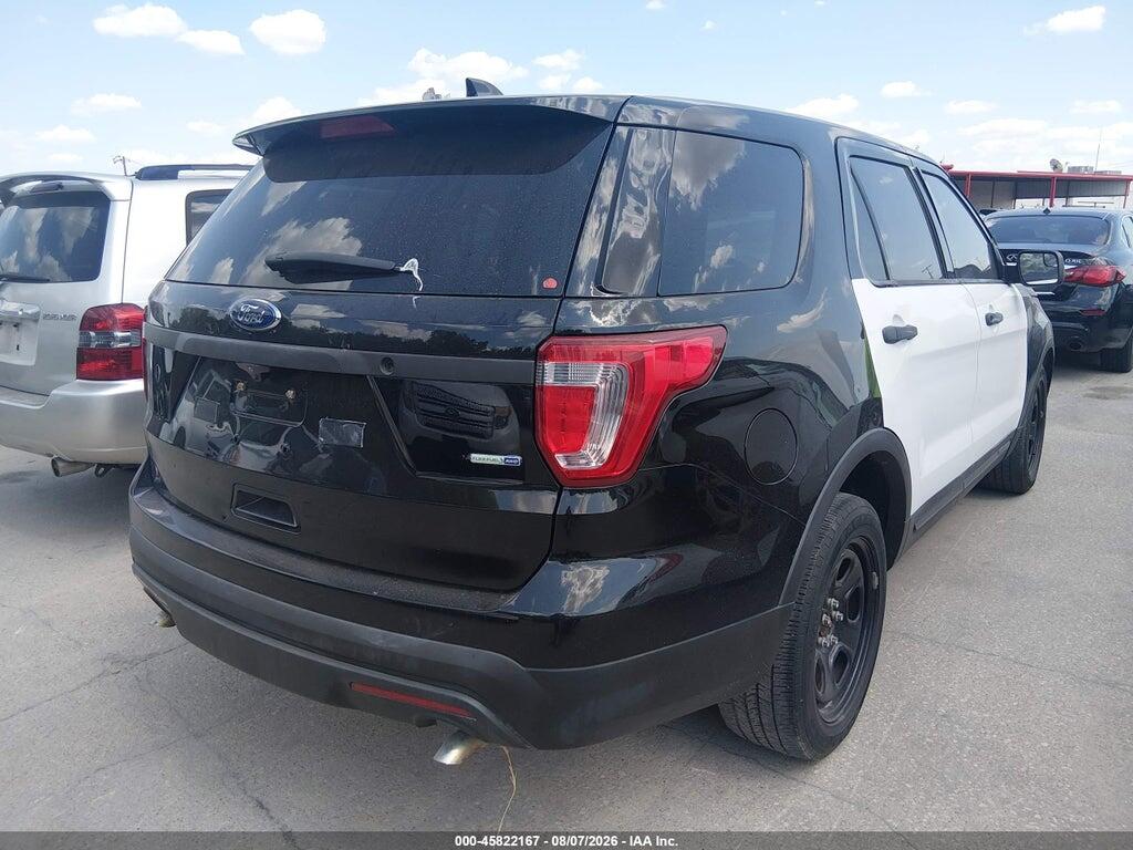 1FM5K8AR6HGA36463 2017 FORD UTILITY POLICE INTERCEPTOR photo no. 4