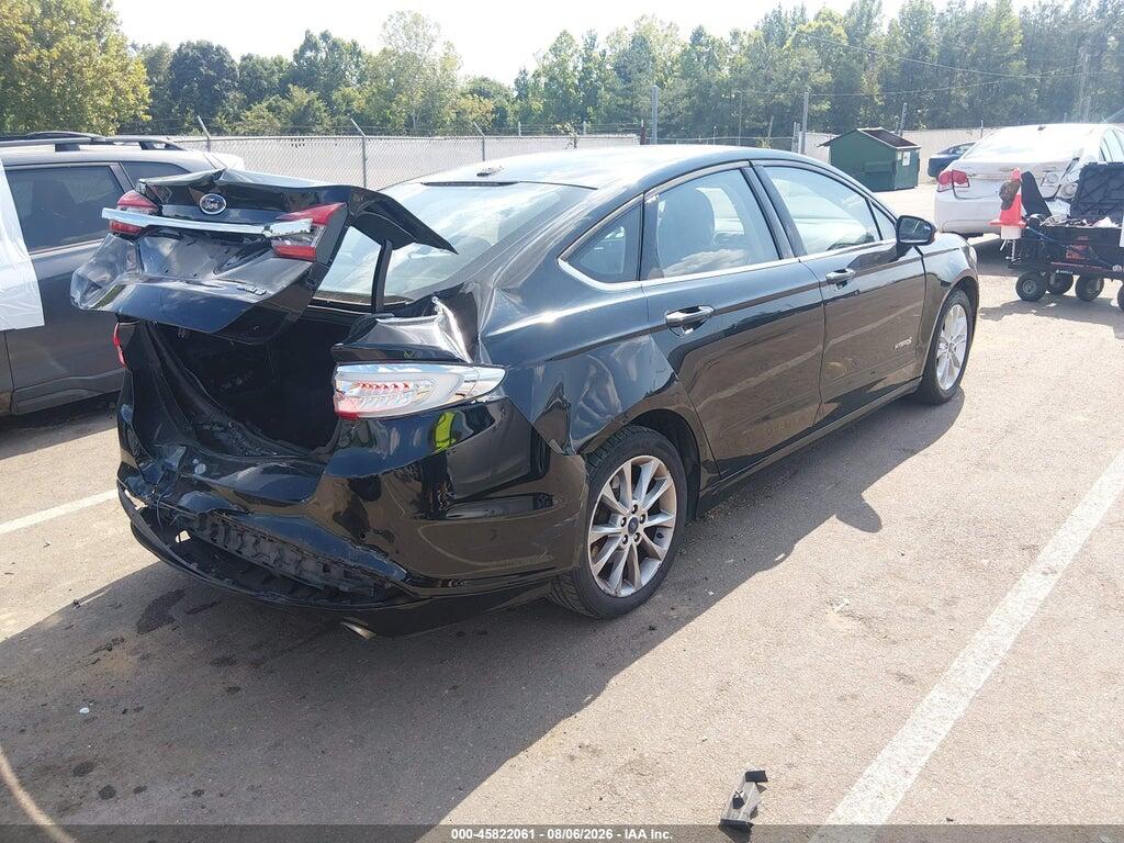 3FA6P0LUXHR301199 2017 FORD FUSION HYBRID photo no. 4
