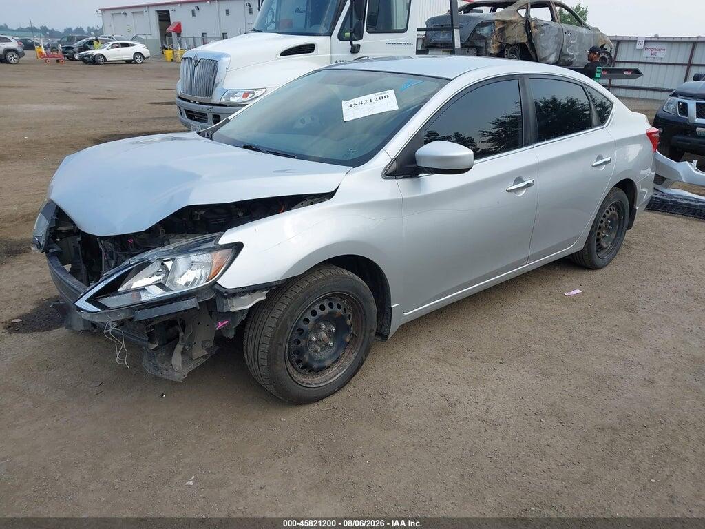 3N1AB7AP0HY266352 2017 NISSAN SENTRA photo no. 2
