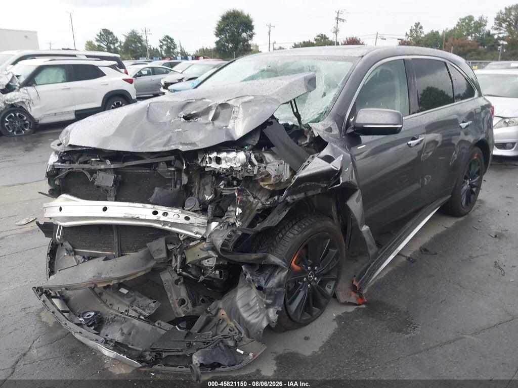 5FRYD4H59HB034626 2017 ACURA MDX photo no. 2