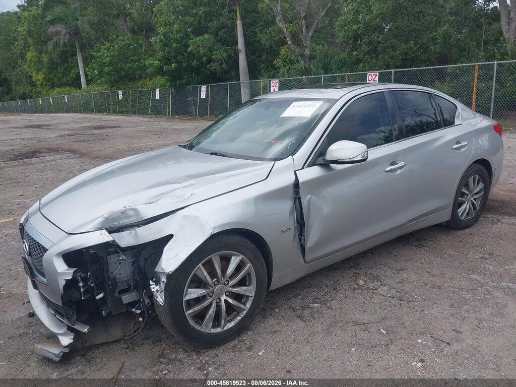 JN1EV7AR0HM836122 2017 INFINITI Q50 photo no. 2