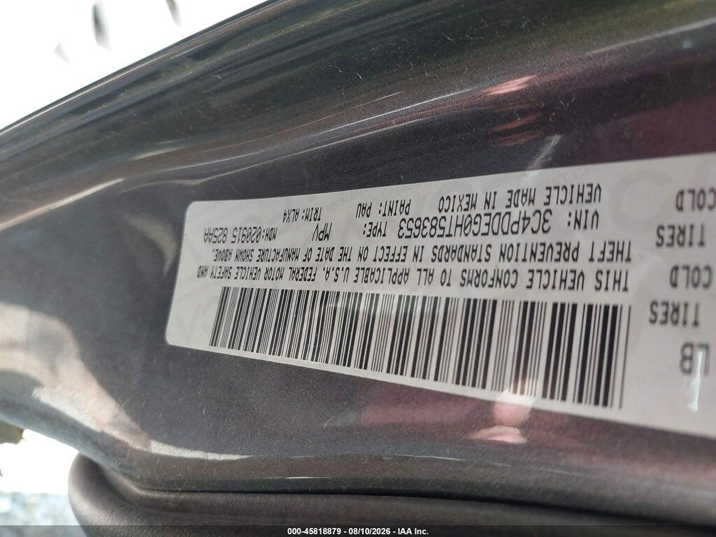 3C4PDDEG0HT583653 2017 DODGE JOURNEY photo no. 9