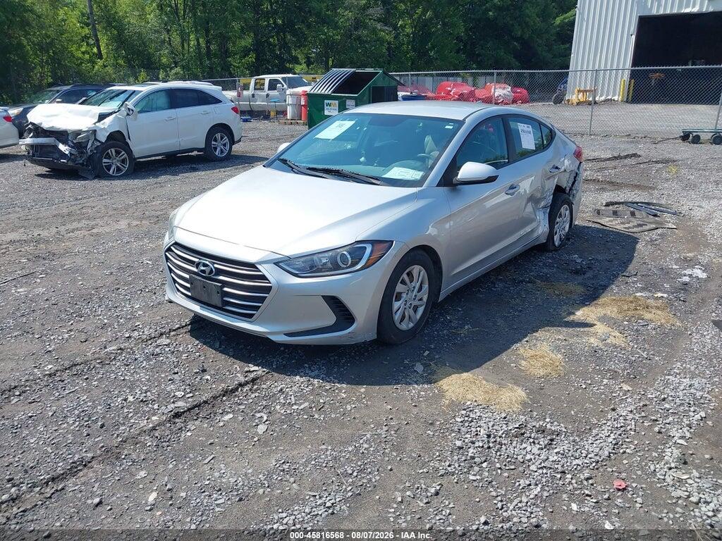 5NPD74LF8HH100804 2017 HYUNDAI ELANTRA photo no. 2