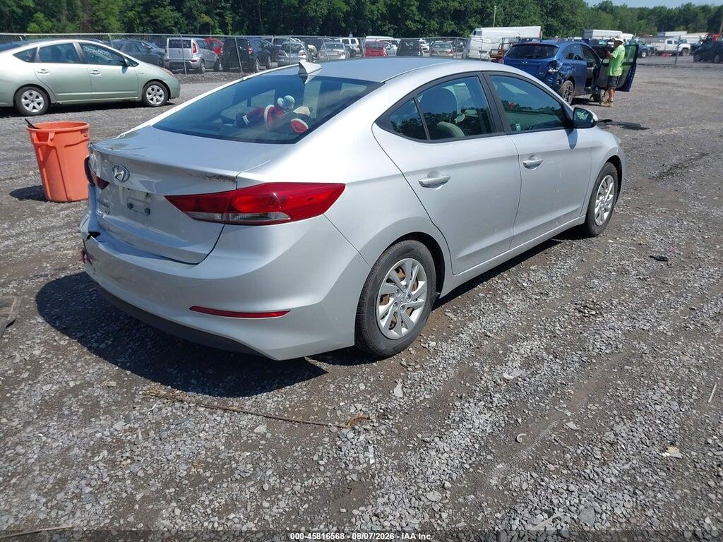 5NPD74LF8HH100804 2017 HYUNDAI ELANTRA photo no. 4