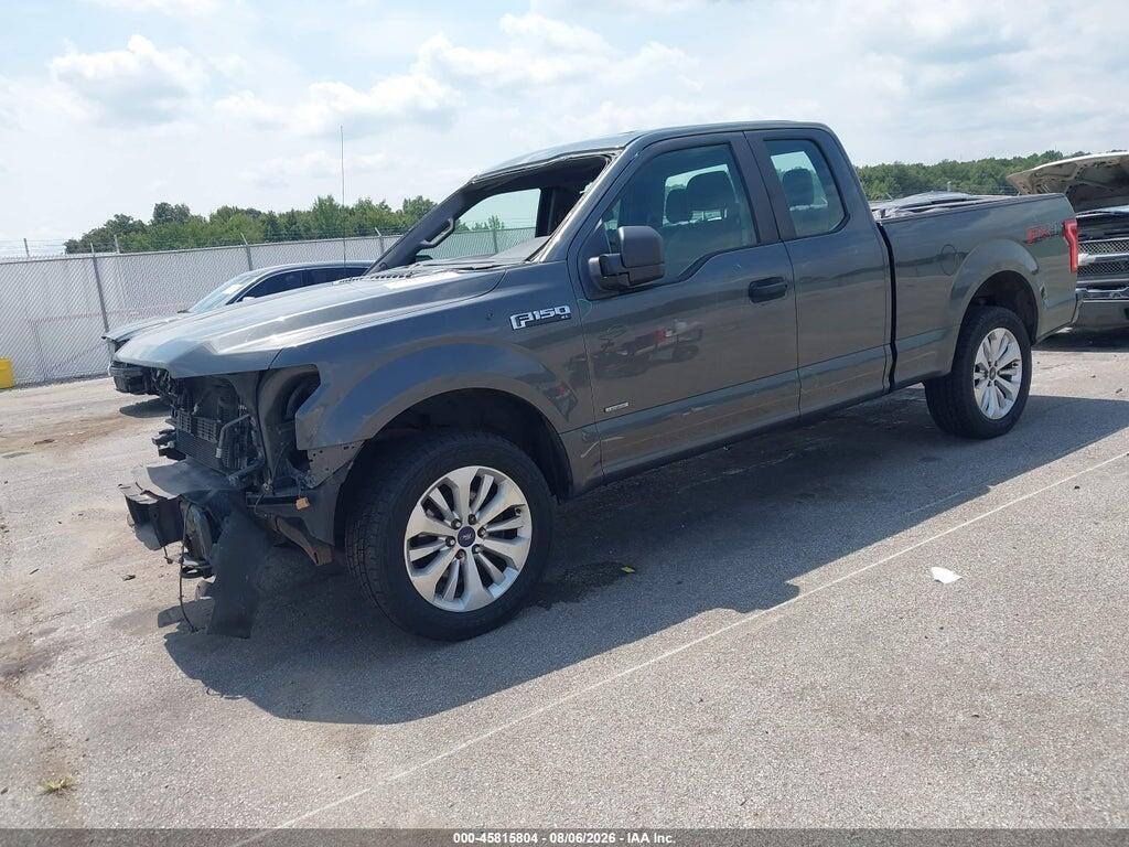 1FTEX1EPXHFA17555 2017 FORD F-150 photo no. 2