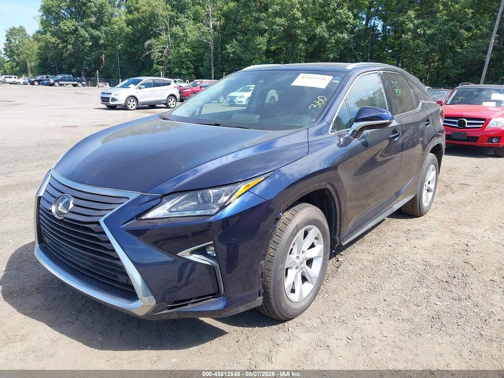 2T2BZMCA1HC130148 2017 LEXUS RX 350 photo no. 2