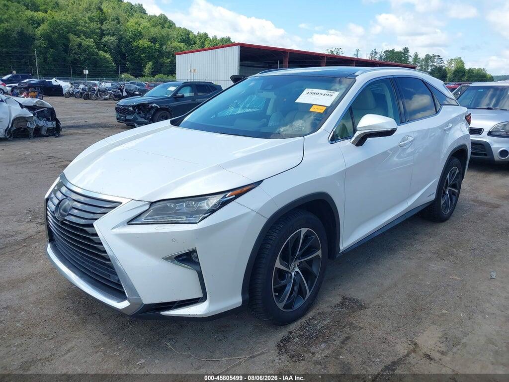 2T2BGMCA0HC019340 2017 LEXUS RX 450H photo no. 2
