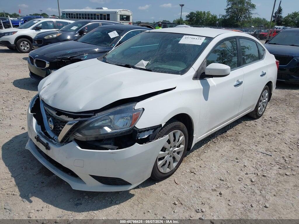 3N1AB7AP2HY376898 2017 NISSAN SENTRA photo no. 2