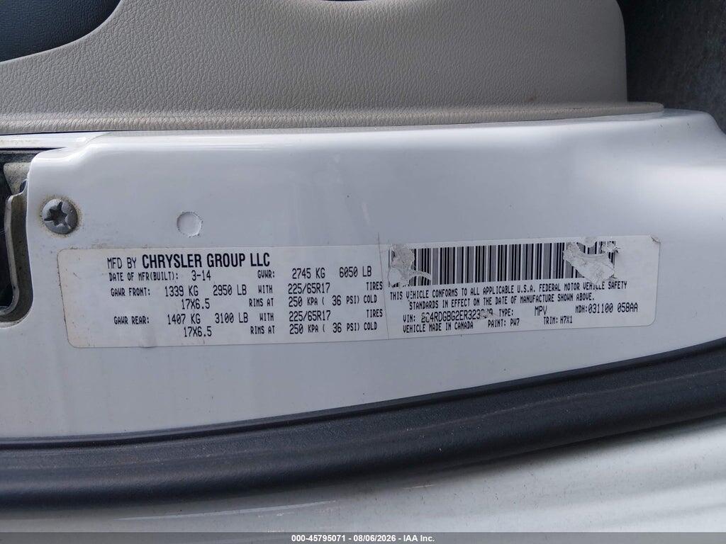2C4RDGCG4HR848154 2017 DODGE GRAND CARAVAN photo no. 9