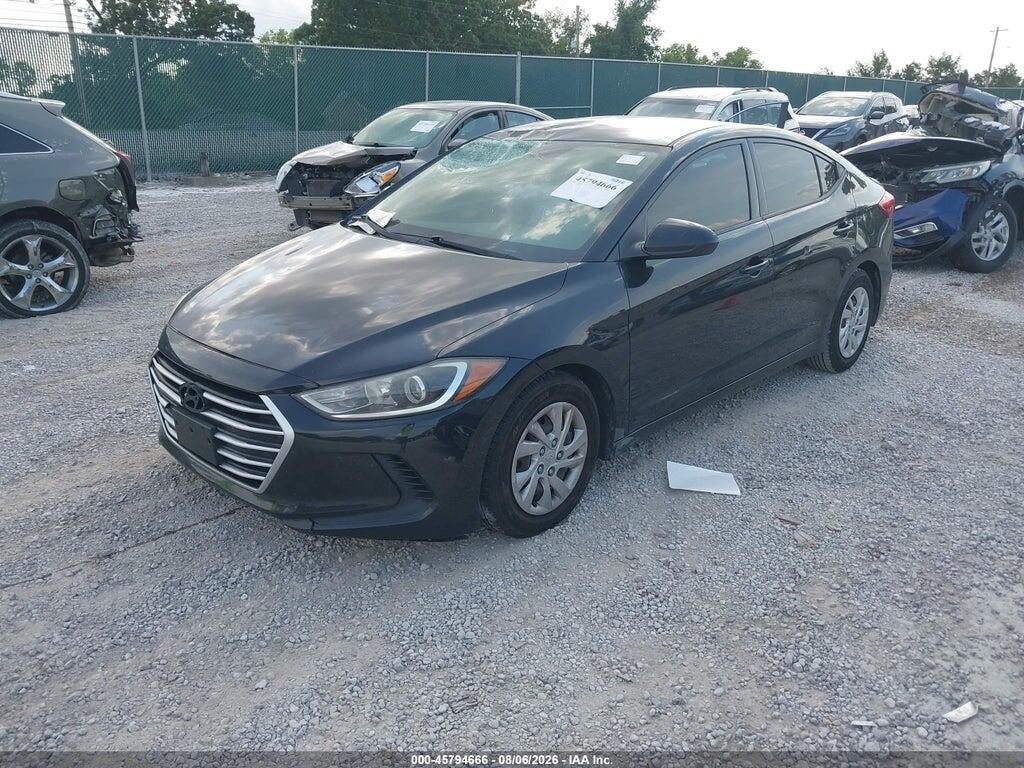 5NPD74LF2HH100443 2017 HYUNDAI ELANTRA photo no. 2