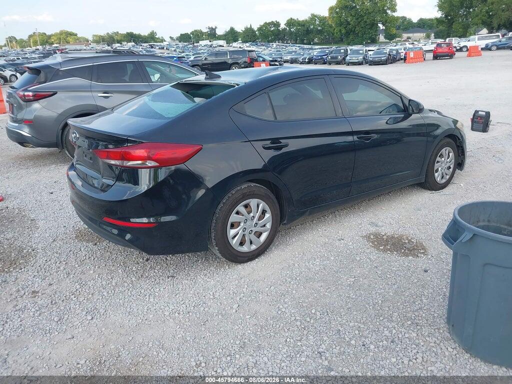 5NPD74LF2HH100443 2017 HYUNDAI ELANTRA photo no. 4