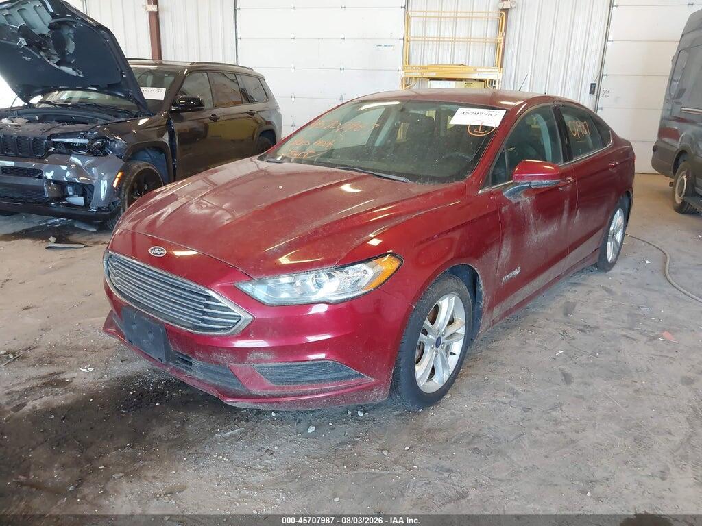 3FA6P0LU7JR235443 2018 FORD FUSION HYBRID photo no. 2