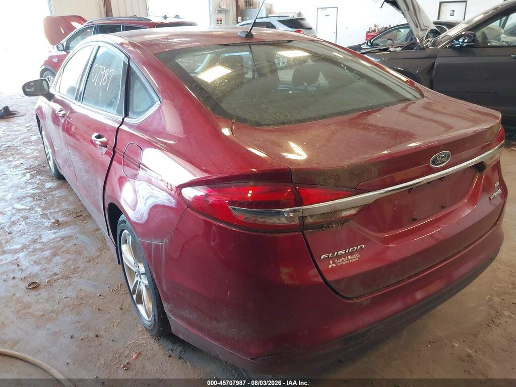 3FA6P0LU7JR235443 2018 FORD FUSION HYBRID photo no. 3