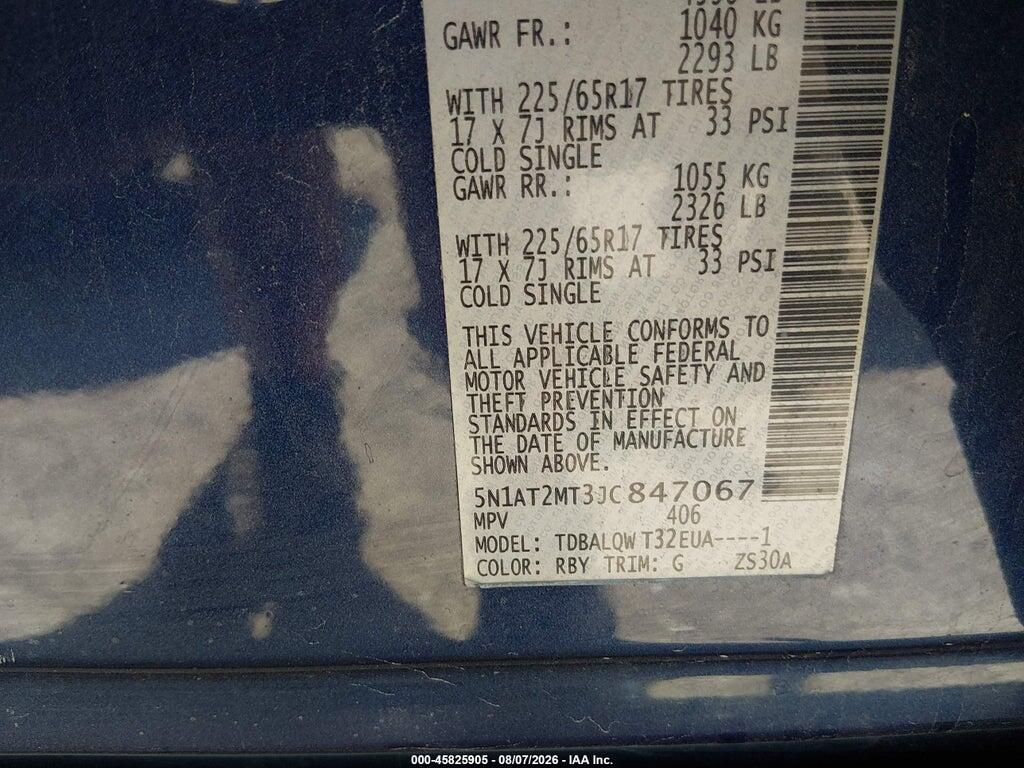 5N1AT2MT3JC847067 2018 NISSAN ROGUE photo no. 8