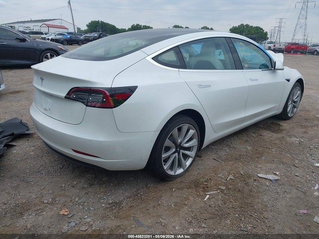 5YJ3E1EB4JF097978 2018 TESLA MODEL 3 photo no. 4