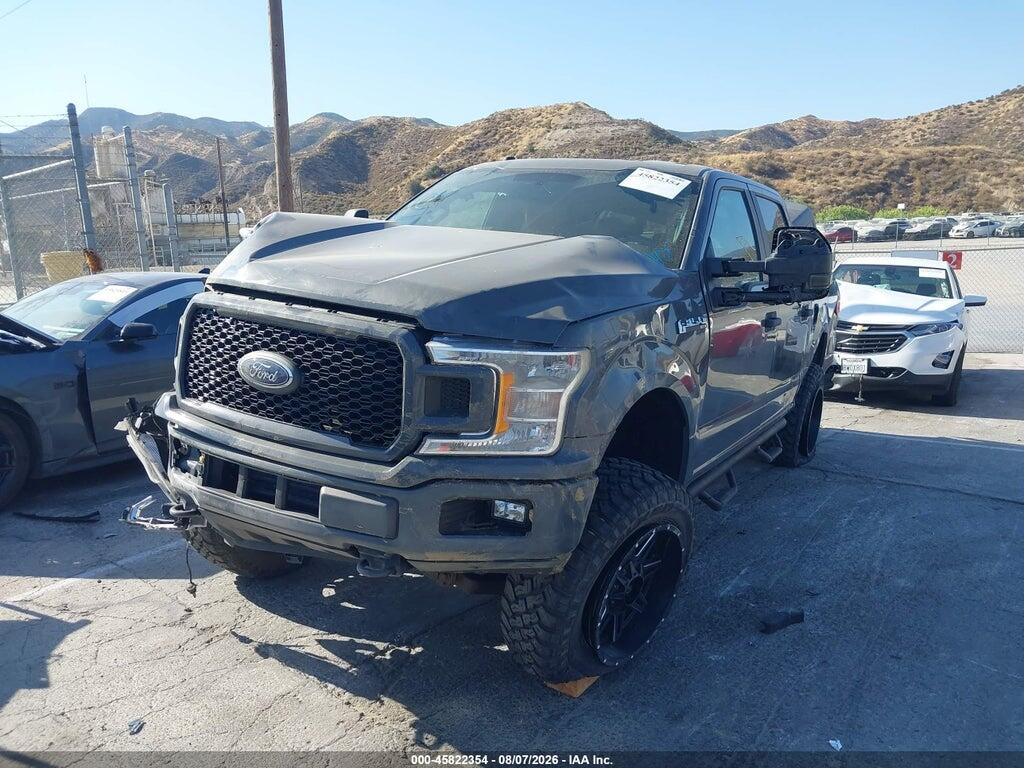 1FTEW1EG2JFB28478 2018 FORD F-150 photo no. 2