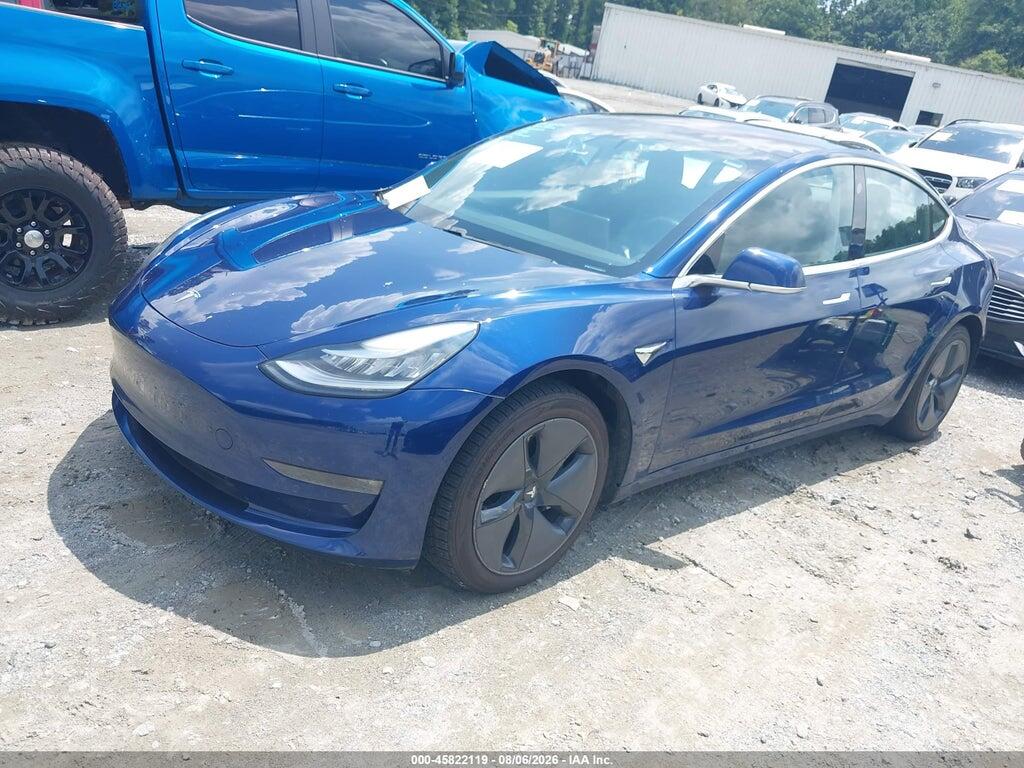 5YJ3E1EA1JF041567 2018 TESLA MODEL 3 photo no. 2