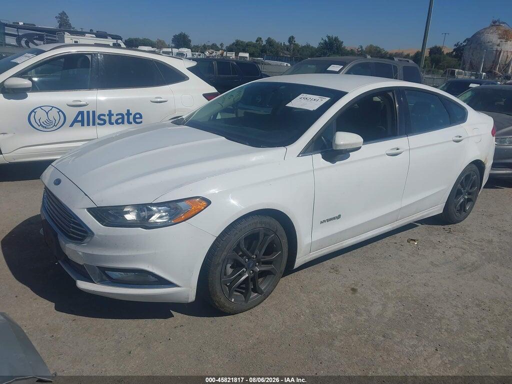3FA6P0LU3JR248495 2018 FORD FUSION HYBRID photo no. 2