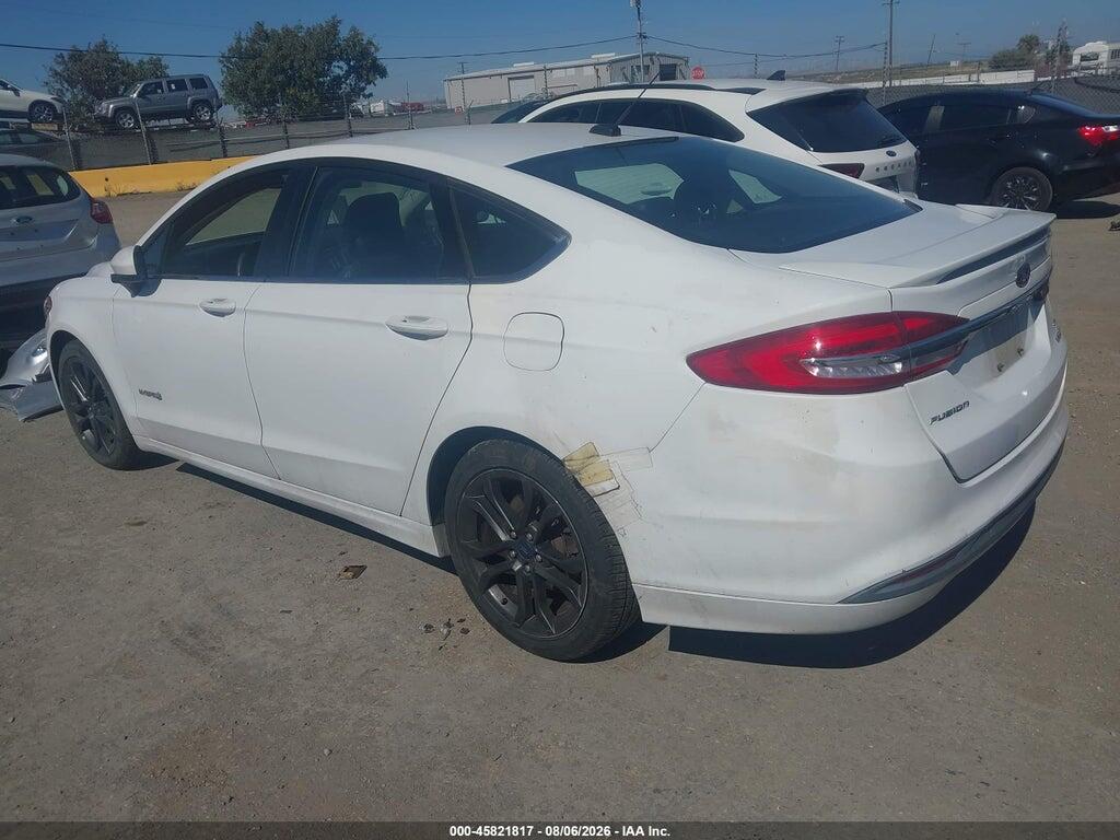 3FA6P0LU3JR248495 2018 FORD FUSION HYBRID photo no. 3