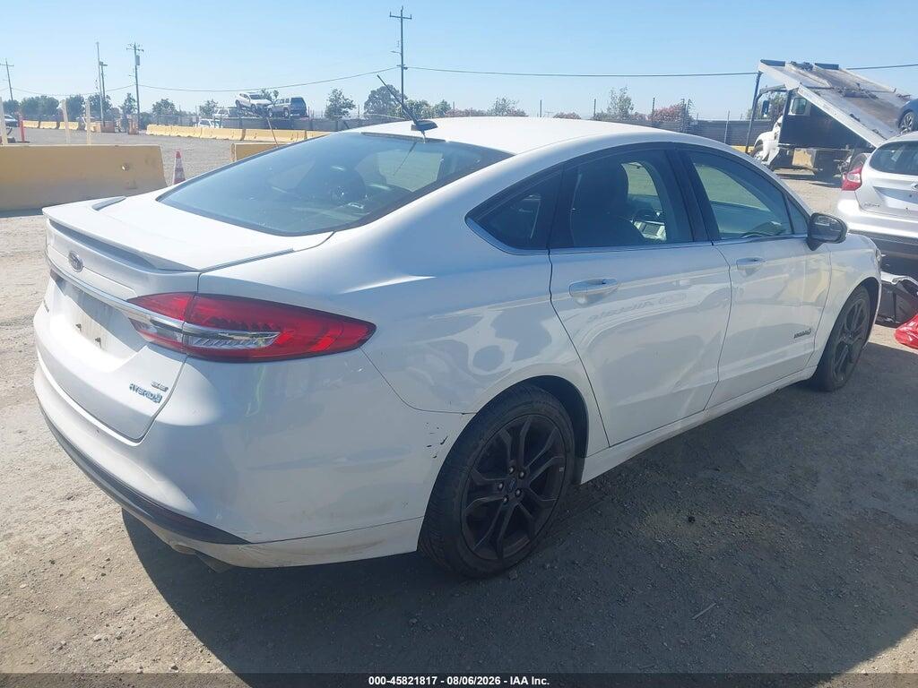3FA6P0LU3JR248495 2018 FORD FUSION HYBRID photo no. 4