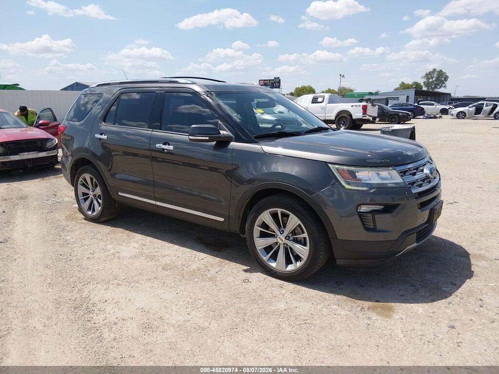 1FM5K7F83JGB45642 2018 FORD EXPLORER photo no. 1