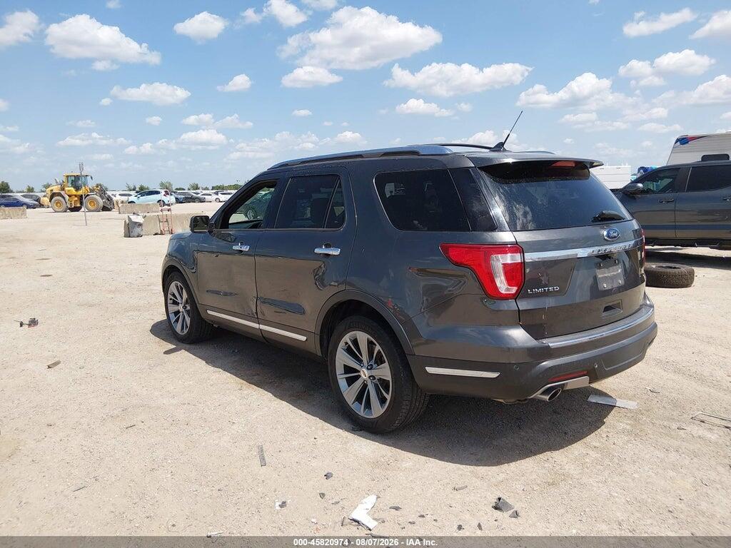 1FM5K7F83JGB45642 2018 FORD EXPLORER photo no. 3