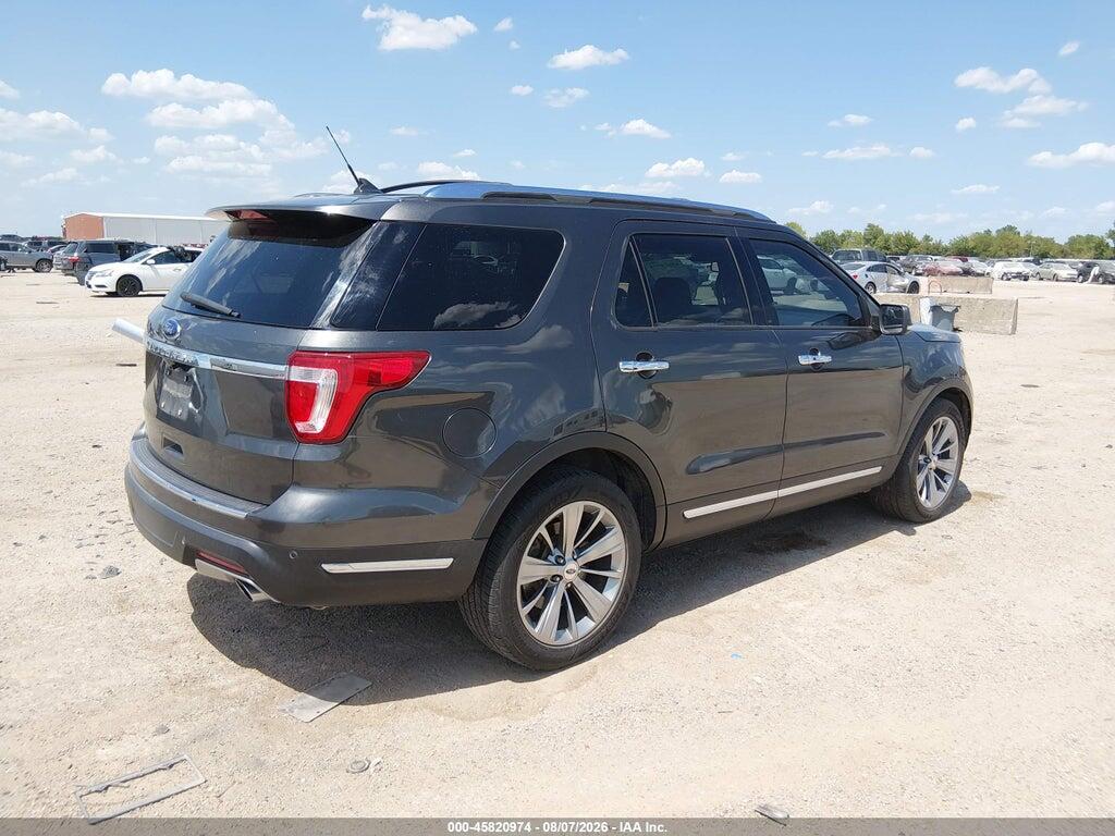 1FM5K7F83JGB45642 2018 FORD EXPLORER photo no. 4