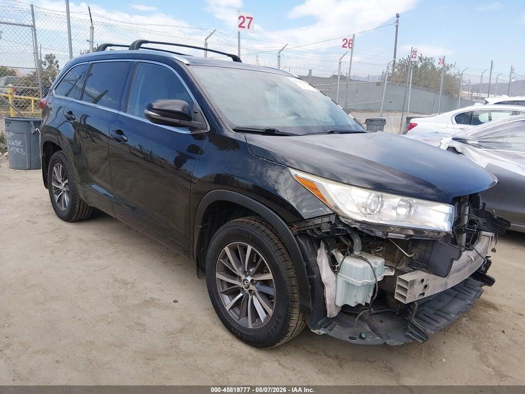 5TDKZRFH2JS541887 2018 TOYOTA HIGHLANDER photo no. 1