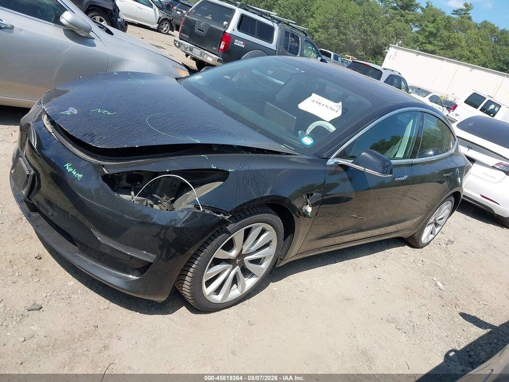 5YJ3E1EA7JF175841 2018 TESLA MODEL 3 photo no. 2