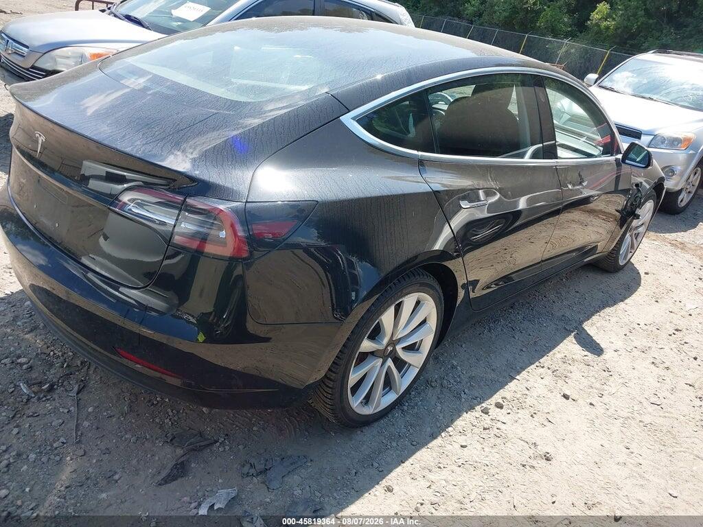 5YJ3E1EA7JF175841 2018 TESLA MODEL 3 photo no. 4