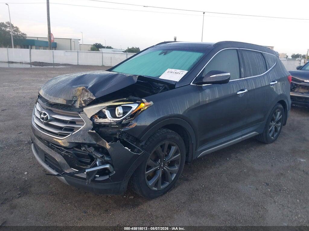 5XYZW4LAXJG547886 2018 HYUNDAI SANTA FE SPORT photo no. 2